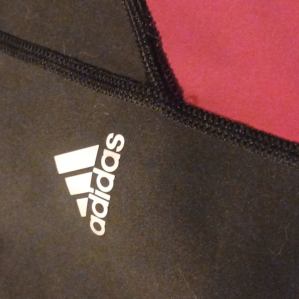 Adidas Black and Red Track Pants S - Picture 2 of 5